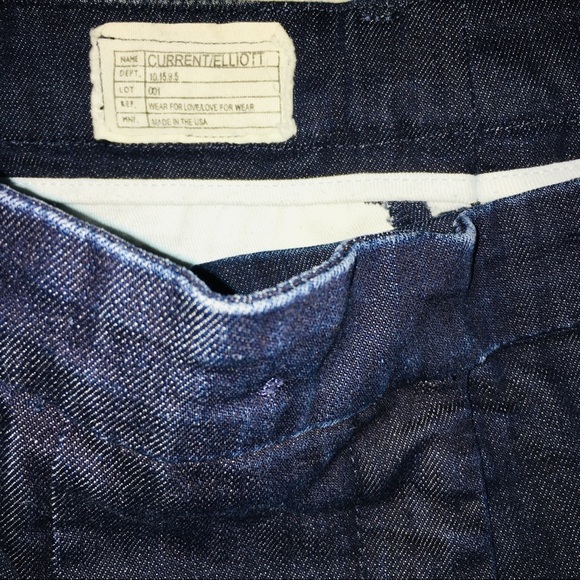 Current Elliot small dark denim jeans/trousers - Picture 4 of 5